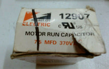 Load image into Gallery viewer, INTERSTATE ELECTRIC12907 MOTOR RUN CAPACITOR 7.5 MFD 370VAC -FREE SHIPPING