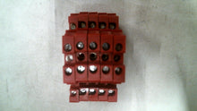 Load image into Gallery viewer, ALLEN BRADLEY 1492-WD4 RED TERMINAL BLOCKS 300V LOT/5 -FREE SHIPPING