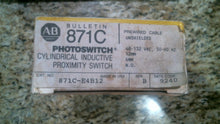 Load image into Gallery viewer, ALLEN BRADLEY 871C-E4B12 CYLINDRICAL INDUCTIVE PROXIMITY SWITCH -FREE SHIPPING