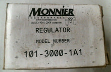Load image into Gallery viewer, MONNIER 101-3000-1A1 REGULATOR -FREE SHIPPING