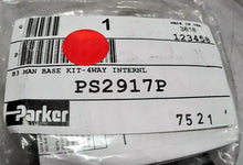 Load image into Gallery viewer, LOT/3 PARKER SCHRADER BELLOWS PS2917P B3 MAN BASE KIT 4-WAY INTERNAL *FREE SHIP*