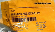 Load image into Gallery viewer, TURCK BI5U-G18-ADZ30X2-B1331 PROX SENSOR (4281212) UPROX 400/300MA (SEALED) *FS*