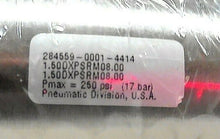 Load image into Gallery viewer, PARKER SCHRADER BELLOWS 1.50DXPSRM08.00 DOUBLE ACTING AIR CYLINDER *FREE SHIP*