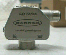 Load image into Gallery viewer, BANNER Q4XTBLAF300-Q8 PHOTOELECTRIC SENSOR RANGE 300MM Q4X SERIES M12 5-PIN *FS*