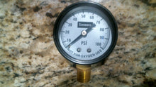 Load image into Gallery viewer, SIMMONS 1300-0-100 1/4" L.M. PRESSURE GAUGE -FREE SHIPPING