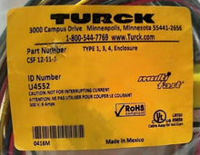 Load image into Gallery viewer, TURCK CSF 12-11-1 (I.D. U4552) M23 RECEPTACLES 300V 6A MULTI FAST SEALED *FRSHIP