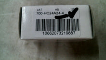 Load image into Gallery viewer, ALLEN BRADLEY 700-HC24A24-4 MANUAL OVERRIDE RELAY WITH "3" OPTIONS -FREE SHIP