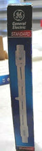 Load image into Gallery viewer, GENERAL ELECTRIC GE 23731 (Q500T3/CL) QUARTZLINE HALOGEN LAMP 500W 120V T3 *FSHP
