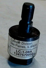 Load image into Gallery viewer, PARKER SCHRADER BELLOWS 1347570050 1/2-20 SELF-ALIGNING COUPLER (LC-1-08A) *FSHP