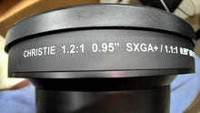 Load image into Gallery viewer, CHRISTIE KONICA MINOLTA OPTO 1.2:1 0.95" SXGA+/1.1:1 0.95" HD FRONT PROJECTOR FS