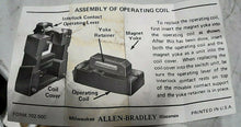 Load image into Gallery viewer, AB ROCKWELL 73A288 COIL SZ 3 SERIES K (FOR CONTACTOR OR STARTER) *FREE SHIPPING*