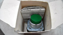 Load image into Gallery viewer, AB ROCKWELL 800T-B1D1 PUSH BUTTON MOMENTARY CONTACT 30.5MM METAL GREEN 1 NO *FS*