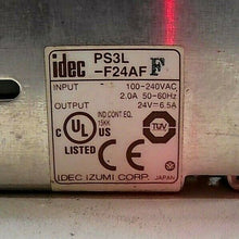 Load image into Gallery viewer, IDEC IZUMI PS3L-F24AFF POWER SUPPLY 150W OUT 6.5A 24VDC IN 100/240VAC 50/60HZ FS