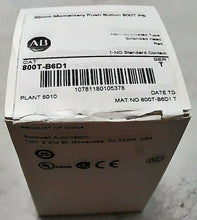 Load image into Gallery viewer, AB ROCKWELL 800T-B6D1 30MM MOMENTARY PUSH BUTTON 800T PB SERIES T 1-N.O. *FRSHIP