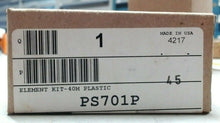 Load image into Gallery viewer, LOT/4 PARKER SCHRADER BELLOWS PS701P FILTER ELEMENT REPLACEMENT KIT 40MICRON *FS