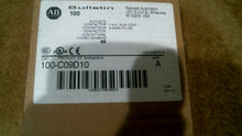 Load image into Gallery viewer, ALLEN BRADLEY 100-C09D10 CONTACTOR SER.A 9A 120VAC 3P -FREE SHIPPING