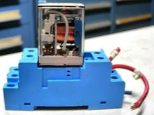 Load image into Gallery viewer, FINDER 56.32.9.024.0040 RELAY W/DIN RAIL BASE 12A 250VAC 24VDC -FREE SHIPPING