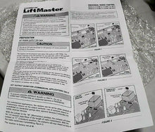 Load image into Gallery viewer, LIFTMASTER 412HM RECEIVER RADIO FORMAT REMOTE ANTENNA HI MEMORY/COAXIAL *FR SHIP