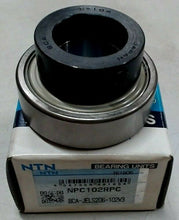 Load image into Gallery viewer, LOT/3 NTN BEARING NPC-102-RPC BALL INSERT BEARING STD BORE DIA 1.1250 IN *FRSHIP