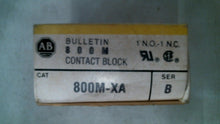 Load image into Gallery viewer, ALLEN BRADLEY 800M-XA CONTACT BLOCK SER.B -FREE SHIPPING