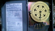 Load image into Gallery viewer, INTERMATIC T7801B, 7 DAY DIAL TIME SWITCH 120/480VAC, 40A, 4P, 1PHASE -FREE SHIP