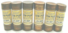 Load image into Gallery viewer, LOT/6 BUSSMANN COOPER LPJ-10SP BUSS LOW-PEAK FUSE 10A 600VAC/300VDC TESTED *FSHP
