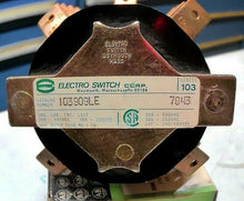 Load image into Gallery viewer, ELECTRO SWITCH 103909LE (4943) SERIES 103 ROTARY SWITCH *FREE SHIPPING*