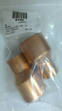 Load image into Gallery viewer, NIBCO A55EXG COPPER COUPLING 3/8" PIPE FITTING LOT/2 -FREE SHIPPING