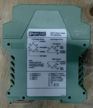 Load image into Gallery viewer, PHOENIX CONTACT 5604058 MCR STRAIN GAGE LOAD CELL AMPLIFIER 11/30VDC -FREE SHIP