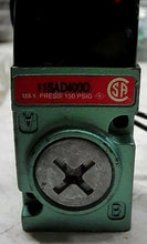 Load image into Gallery viewer, ASCO NUMATICS 11SAD4000 SOLENOID VALVE W/ 227-833B SOLENOID COIL .090A *FR SHIP*