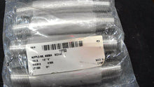 Load image into Gallery viewer, (4) 1/2" X 4 THREADED STAINLESS STEEL PIPE NIPPLE FITTINGS 304/SCH40 *FREE SHIP*