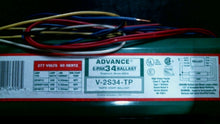 Load image into Gallery viewer, ADVANCE E PACK 34 V-2S34-TP RAPID START BALLAST 277V/60Hz 40W .29A-FREE SHIPPING