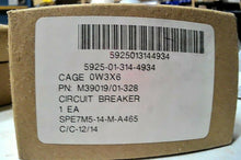Load image into Gallery viewer, AIRPAX SENSATA M39019/01-328 CIRCUIT BREAKER HYD MAGNETIC 1P 8A 240VAC/50VDC *FS
