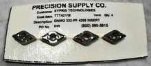 Load image into Gallery viewer, LOT/4 SANDVIK COROMANT DNMG 332-PF 4205 CARBIDE INSERTS (4205 INSERT) *FREESHIP*