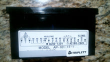 Load image into Gallery viewer, TRIPLETT AP-101-12-1 DIGITAL PANEL METER -FREE SHIPPING