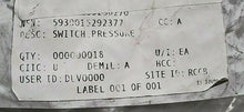 Load image into Gallery viewer, OSHKOSH MVG75 1127 PRESSURE SWITCH NSN 5930-01-529-2377 SPM7L4-12-V-5919 *FRSHP*
