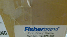 Load image into Gallery viewer, FISHERBRAND 14-375-250 STERILE 2oz WHITE PLASTIC SCOOPS LOT/10 -FREE SHIPPING