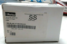 Load image into Gallery viewer, PARKER INSTRUMENTATION 8M-RL4A-VT-SS-MN-KC RELIEF VALVE STAINLESS STEEL *FRSHIP*