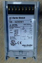 Load image into Gallery viewer, ALLEN BRADLEY 198-IA2X0W1 AC STARTER MODULE SER.B 120VAC -FREE SHIPPING