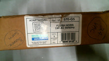 Load image into Gallery viewer, EDWARDS 870-G5 ADAPTAHORN FLUSH HORN 24V 0.625A 50/60Hz -FREE SHIPPING