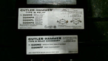 Load image into Gallery viewer, CUTLER HAMMER EATON TYPE M RELAY D26MB D26MPR D26MD D26MPF 10A 600VAC -FREE SHIP