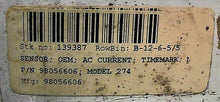 Load image into Gallery viewer, TIME MARK 274 (P/N 98056606) 3 PHASE CURRENT MONITOR *FREE SHIPPING*