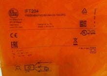 Load image into Gallery viewer, LOT/2 EFECTOR IFM IFB3004BAPKG/M/V4A/US-104-DPO INDUCTIVE SENSOR (SEALED) *FRSHP