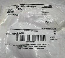 Load image into Gallery viewer, AB ROCKWELL 889R-F4AEA-10 SER B QD CORDSET AC MICRO 4PIN STRAIGHT FEMALE 10M *FS