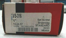 Load image into Gallery viewer, LOT/2 REGAL BELOIT BROWNING VS-316 MOUNTED BEARING INSERT 1" MEDIUM DUTY *FSHP*