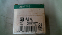 Load image into Gallery viewer, KLOCKNER MOELLER ZE-6 OVERLOAD RELAY 240-600VAC 0,6-1,5A -FREE SHIPPING