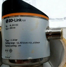 Load image into Gallery viewer, IFM LR3000 IO LINK LEVEL SENSOR W/ 27 IN PROBE/ROD 4-PIN DC 4-20mA / 0-10V *FSHP