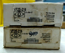 Load image into Gallery viewer, LOT/2 REGAL BELOIT BROWNING VF2S-216 / 767439 FLANGE MOUNT BEARING 1" BORE *FS*