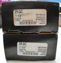 Load image into Gallery viewer, REGAL BELOIT SEALMASTER ER24C BEARING 1-1/2" CONTACT SEAL SET SCREW LOCKING *FS*