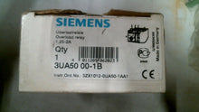 Load image into Gallery viewer, SIEMENS 3UA5000-1B OVERLOAD RELAY 1.25-2A 600VAC -FREE SHIPPING